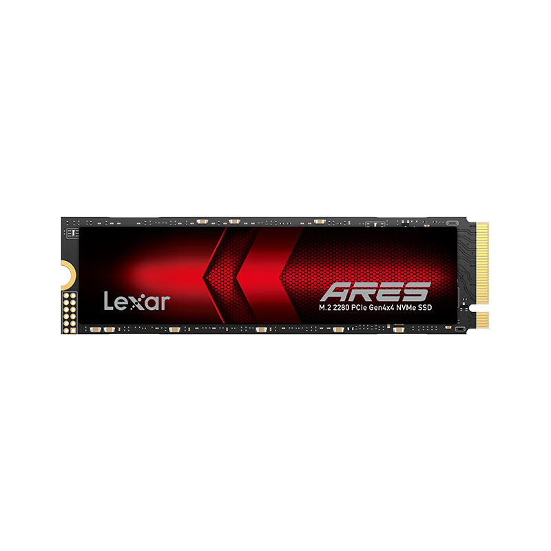 31日20点：Lexar 雷克沙 ARES系列 LNM790X001T-RNNNC NVMe M.2接口 固态硬盘 1TB（PCI-E 4.