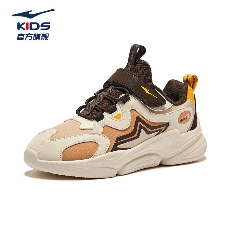 鸿星尔克 冬季休闲革面运动鞋丨星耀 65.38元（需用券）