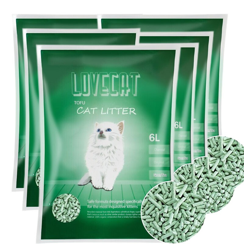 LOVECAT 爱宠爱猫 豆腐猫砂 21.5元