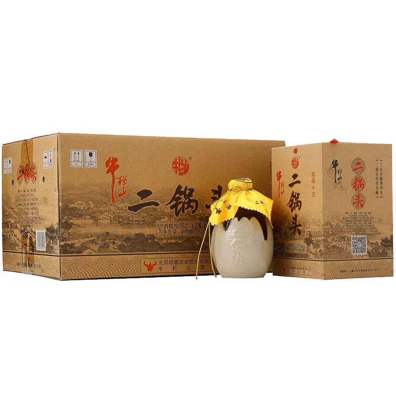 牛栏山 珍品十五年 52%vol 清香型 400ml*6瓶 ￥252.15