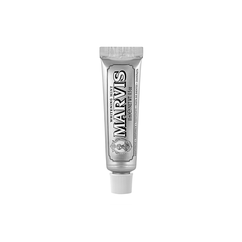 再补货：Marvis 玛尔仕 意大利原装进口 冷感亮白薄荷牙膏10ml 5.9元(PLUS会员5.6