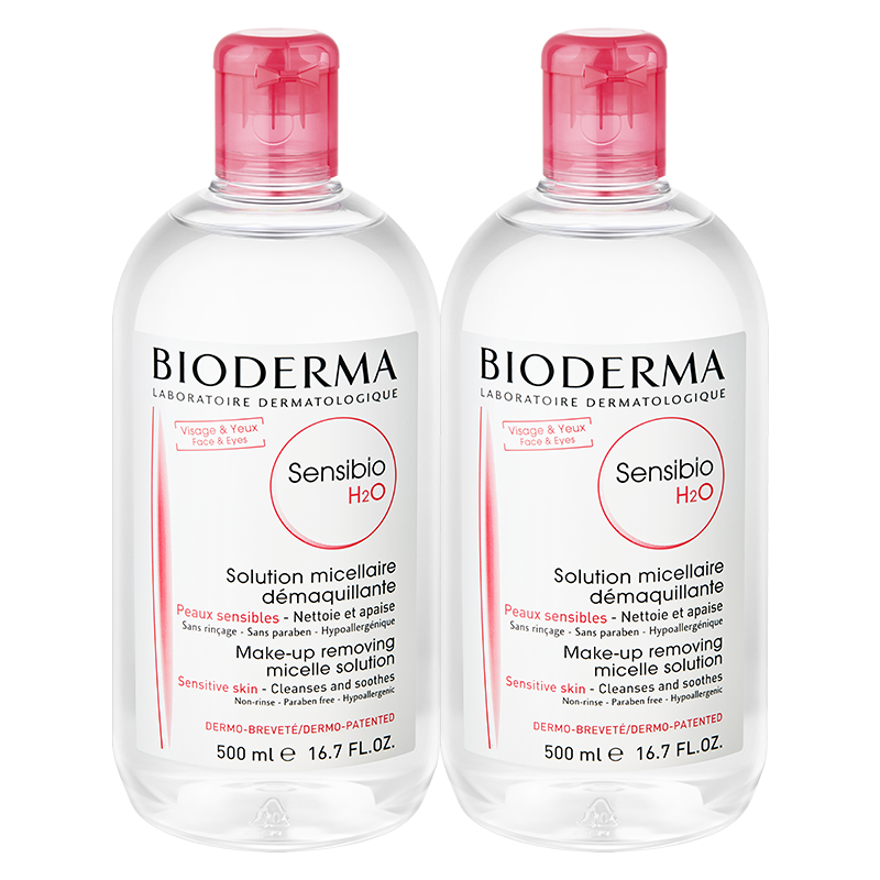 贝德玛（BIODERMA）舒妍卸妆水500ml*2 148.1元