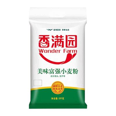 香满园 美味富强粉小麦粉 5kg 17.99元