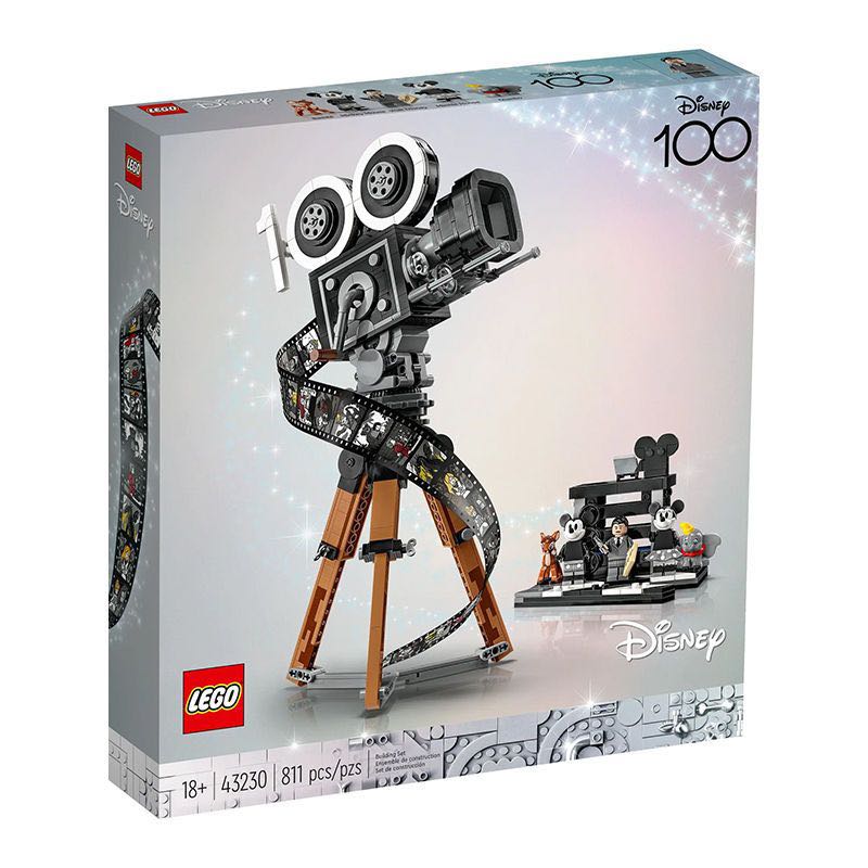 LEGO 乐高 积木43230	华特迪士尼摄影机致敬版拼装玩具 471.9元（需用券）