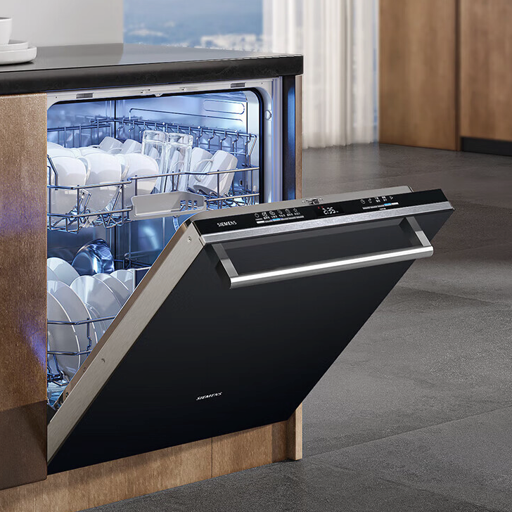 SIEMENS 西门子 黑魔镜系列14套全能舱auto洗碗机嵌入式升级款636pro变频一级水