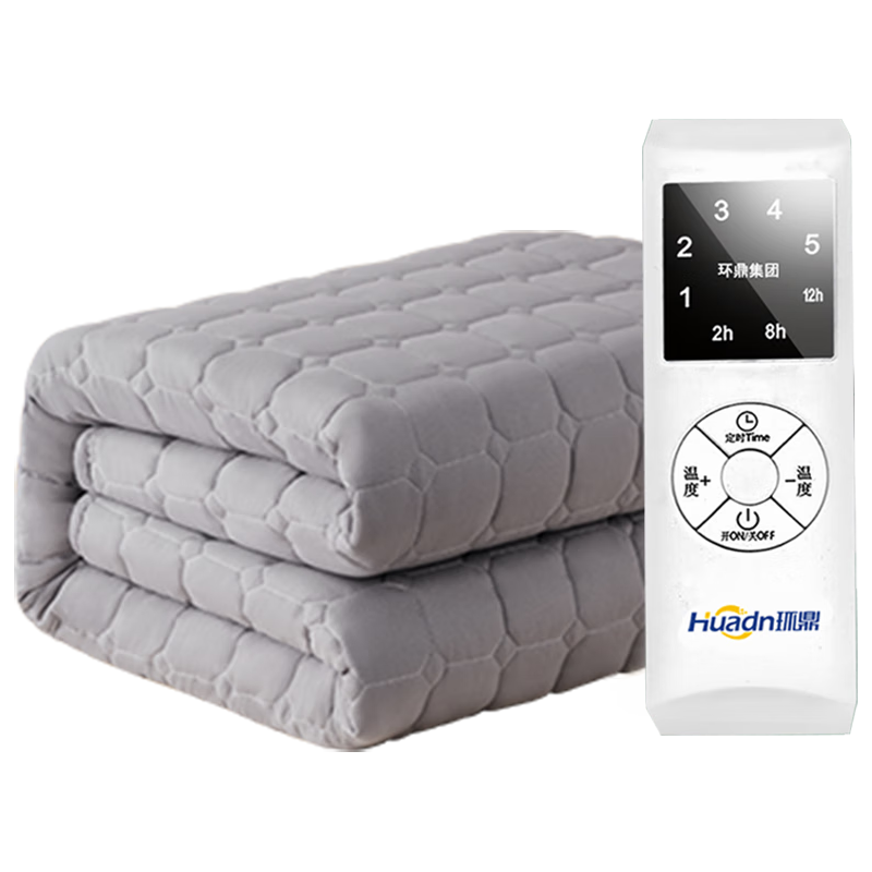 环鼎 HD-N01 电热毯 1.8米x2米 双温双控 防水防漏电 147.92元（需用券）