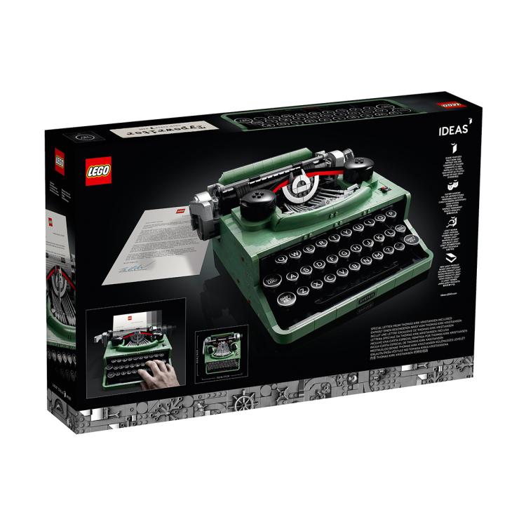 LEGO 乐高 男孩玩具21327创意系列打字机 积木男孩18岁以上六一送礼 1299元