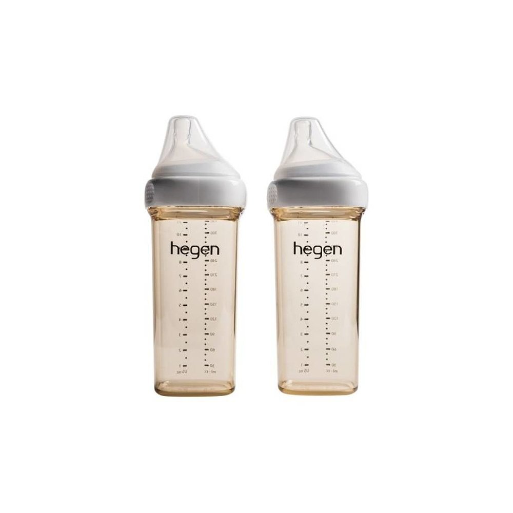 hegen PPSU奶瓶套装 两只装 330ml 白色 0月+ 234.34元（需用券）