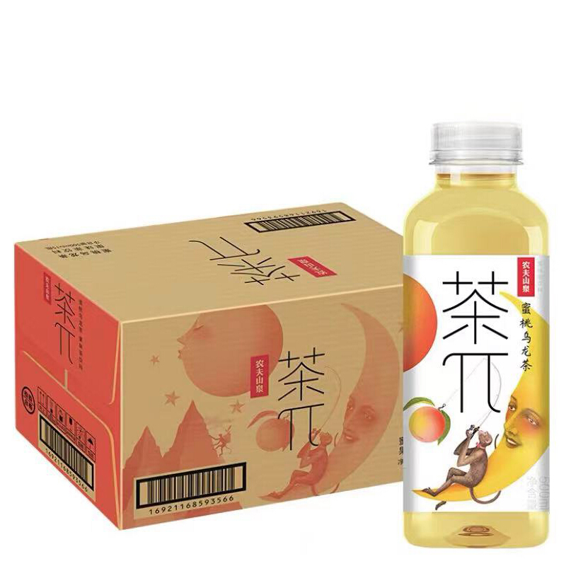 88VIP：农夫山泉 NONGFU SPRING 茶π 蜜桃乌龙茶 28.03元