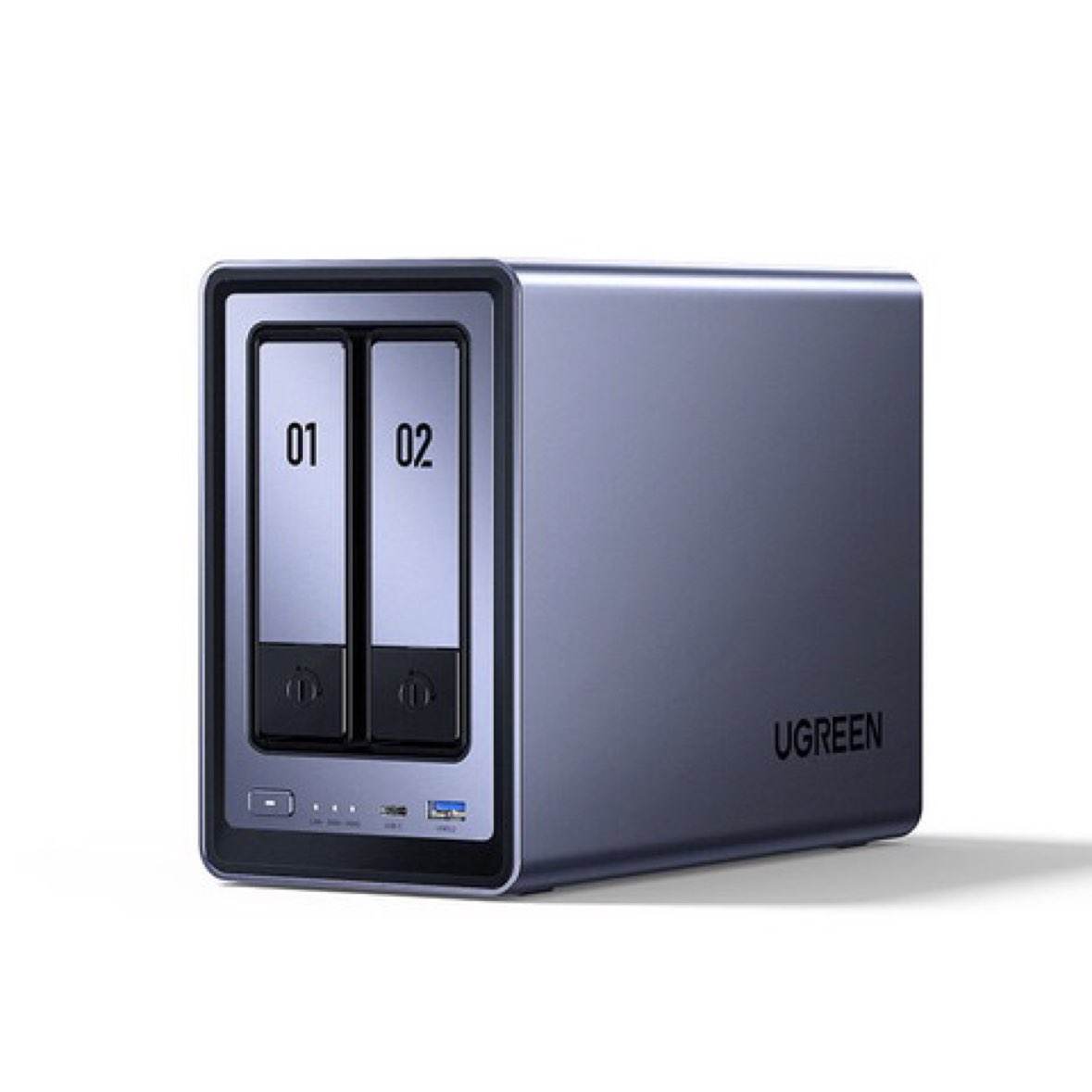 限广东、绿联 DXP2800 双盘位 私有云NAS存储(Intel N100、8GB) 1470.51元包邮(需领券)