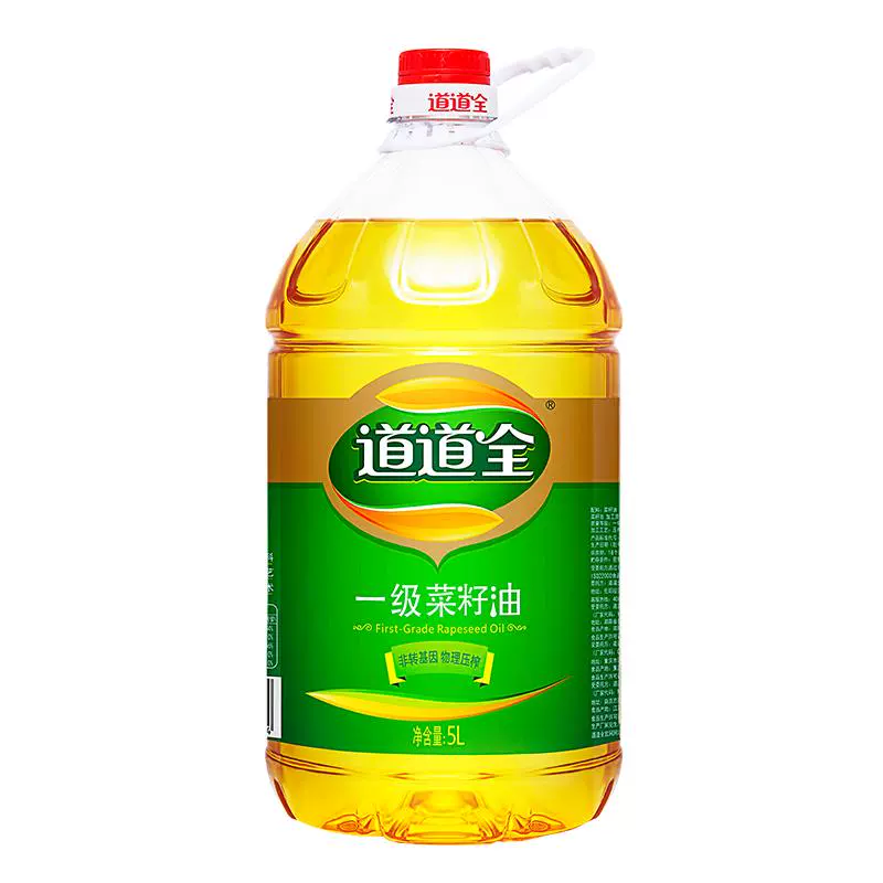 道道全 一级菜籽油 5L*1桶 ￥58.71