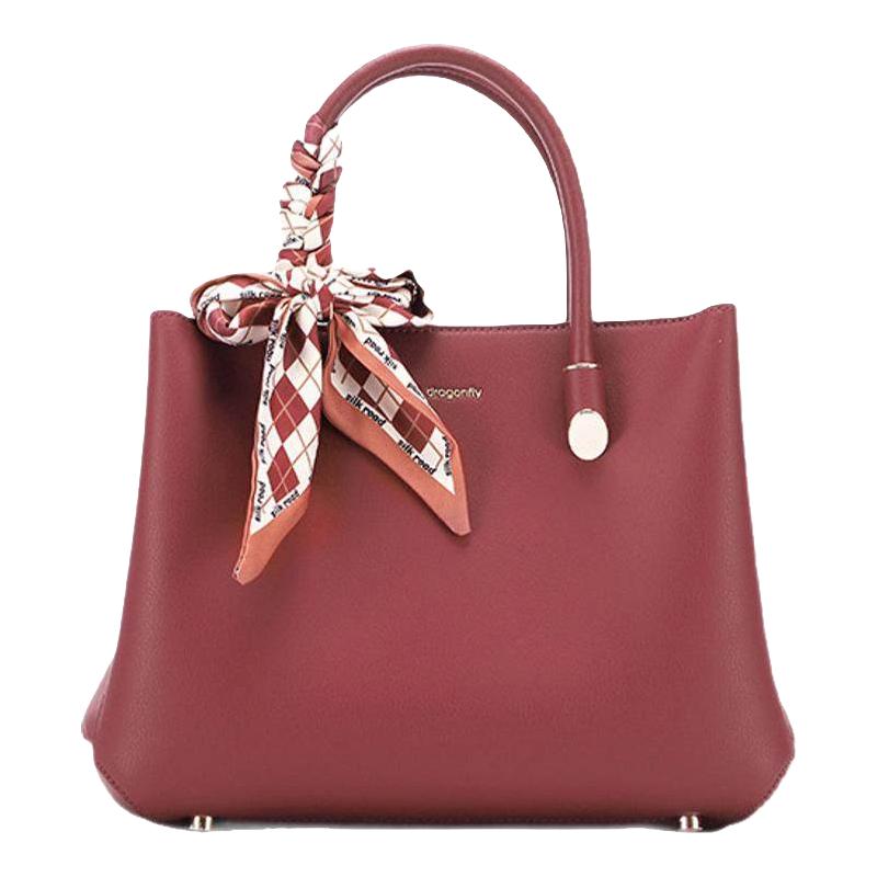 红蜻蜓 婚包女红色手提包包喜婆婆气质单肩斜挎包 359元（需用券）