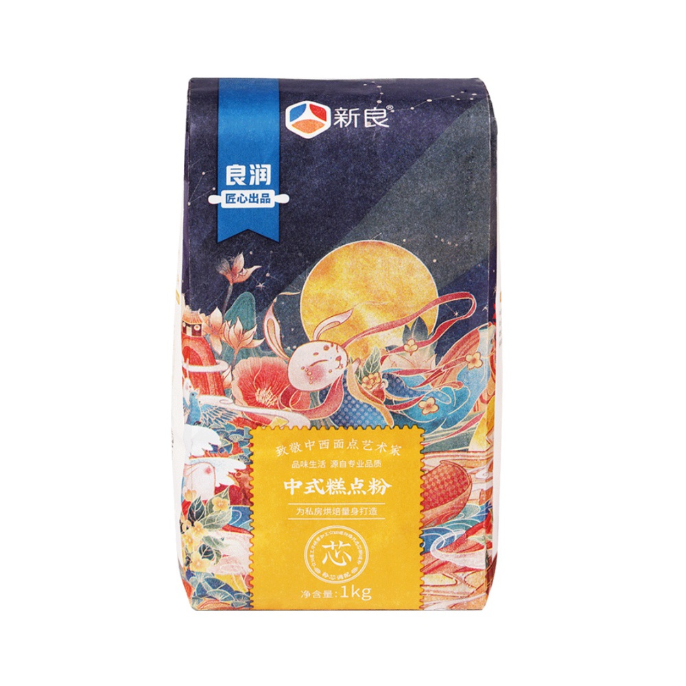 新良 中式糕点粉1kg 9.37元