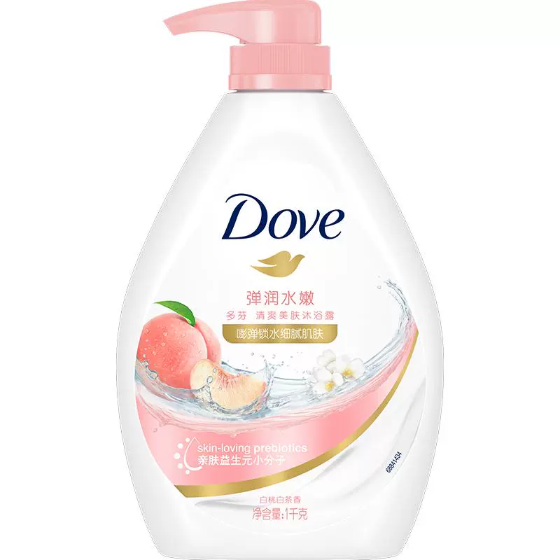 Dove 多芬 桃悦水透沐浴露 1000g ￥29.4