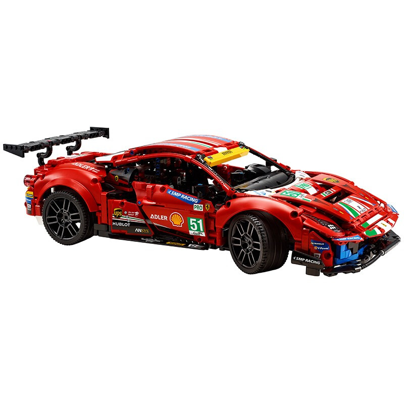 LEGO 乐高 Technic科技系列 42125 法拉利 488 GTE 1216.1元（需用券）