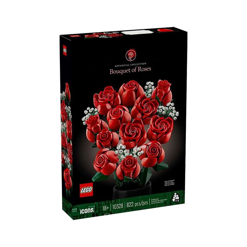 百亿补贴：LEGO 乐高 植物系列 玫瑰花束 10328 262元