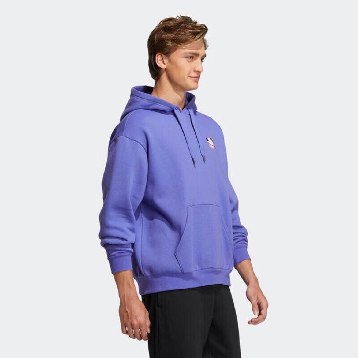 plus会员：adidas 阿迪达斯 运动休闲系列 U VBE HOODIE 1 情侣款运动套头衫 *2件 16