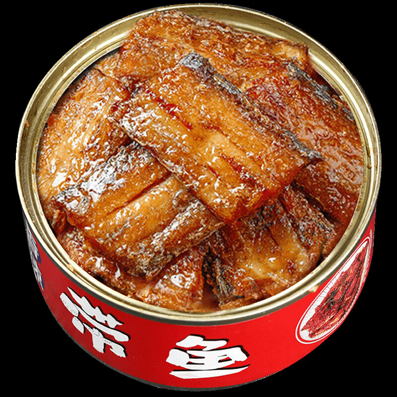 自然道 烟台特产五香带鱼 香辣+五香100g*4罐 15.9元（需用券）