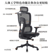 FD·MONSTER 菲迪-至成 F181 人体工学椅 海绵座垫+2D扶手3D腰托-黑升级版 279元包
