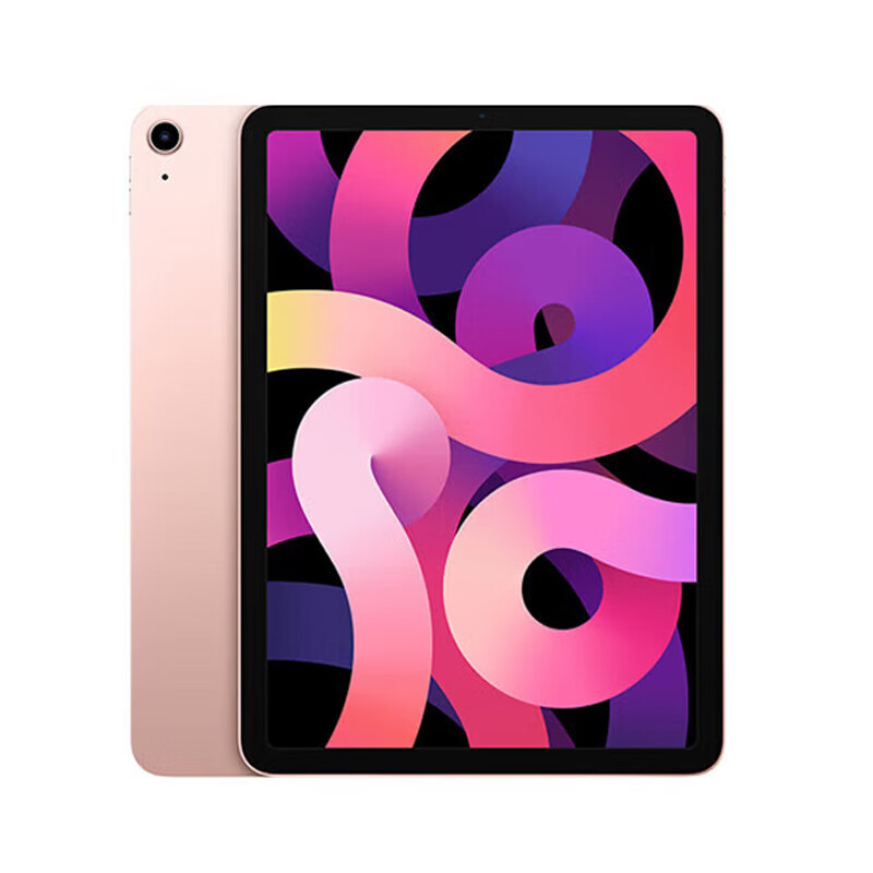 需plus会员：Apple iPad Air4 原封未激活 10.9英寸平板电脑 64G 蜂窝版 玫瑰金 苹