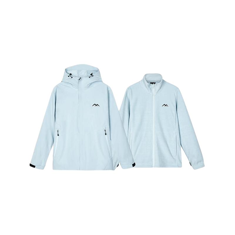 斯凯奇 冲锋衣魔方系列女款三合一防风防水登山外套 375.2元（需买2件，需