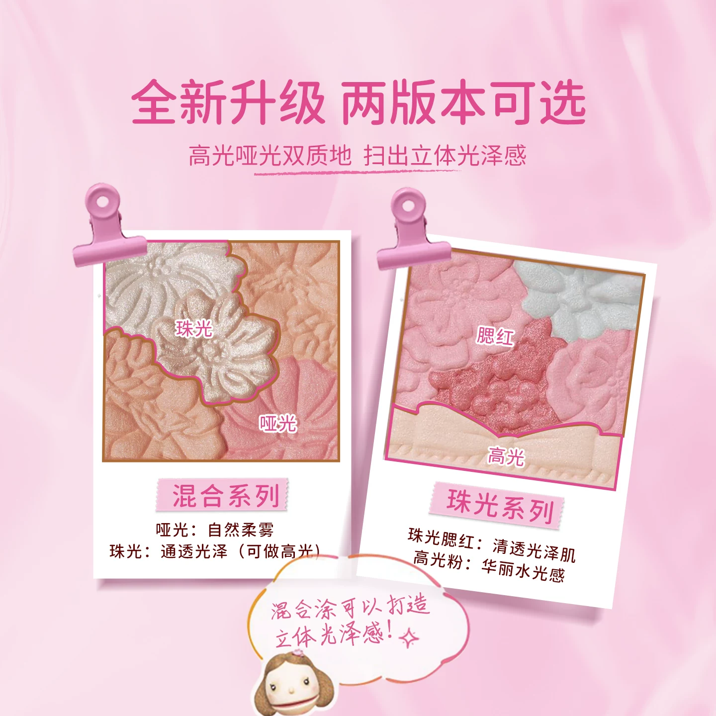 CANMAKE 花瓣雕刻五色腮红 32.8元 - 86线报