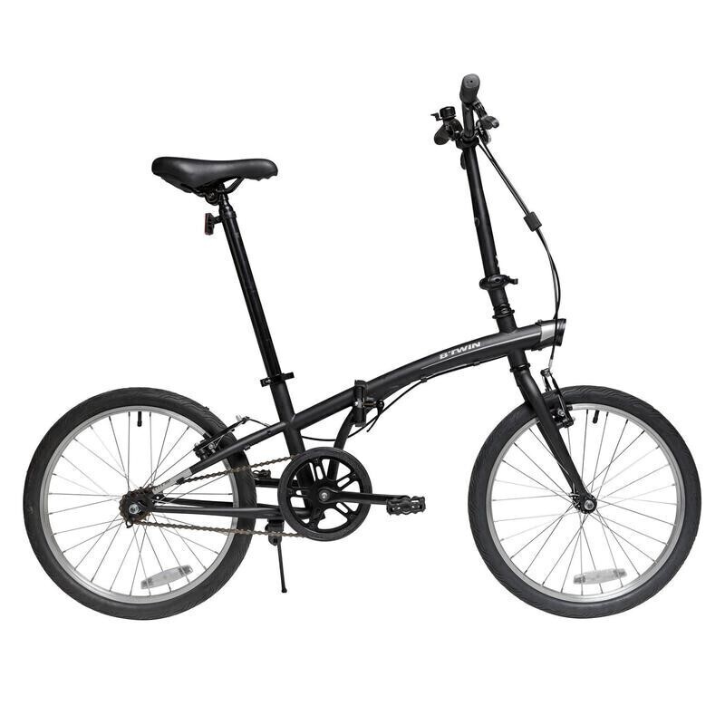 迪卡侬 DECATHLON TILT 100 折叠自行车 8480236 黑色 959.9元（需用券）