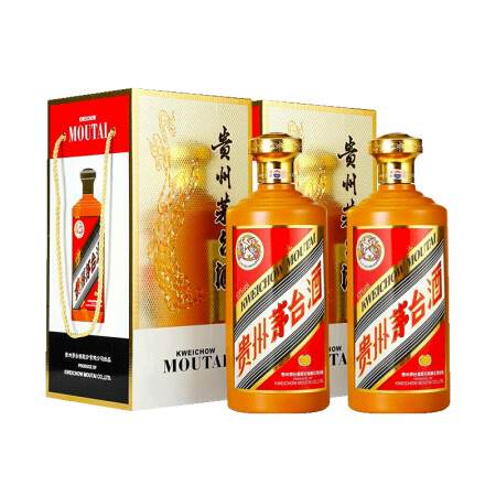 移动端、京东百亿补贴：茅台 MOUTAI 金桂叶 53%vol 酱香型白酒 2.5L*2瓶 35618.02