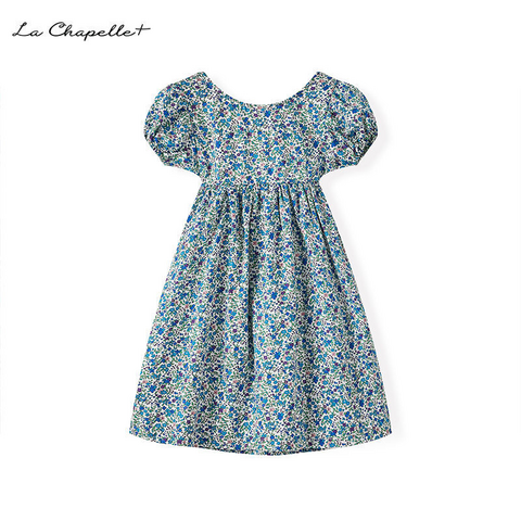 拉夏贝尔 La Chapelle 儿童碎花裙29 9元 逛丢