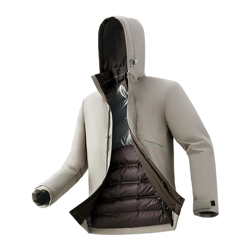 红豆男装 红豆男士羽绒服加厚防风保暖外套冬季滑雪服户外运动 399元