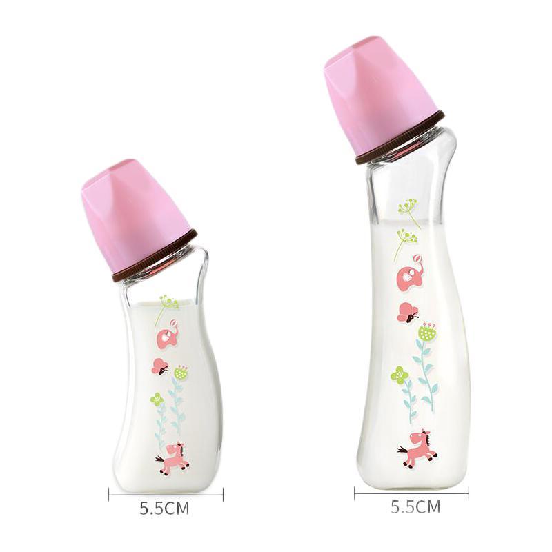 M&M 玻璃奶瓶 森林款 240ml 0月+ S号+SS号奶嘴 124.6元（需用券）