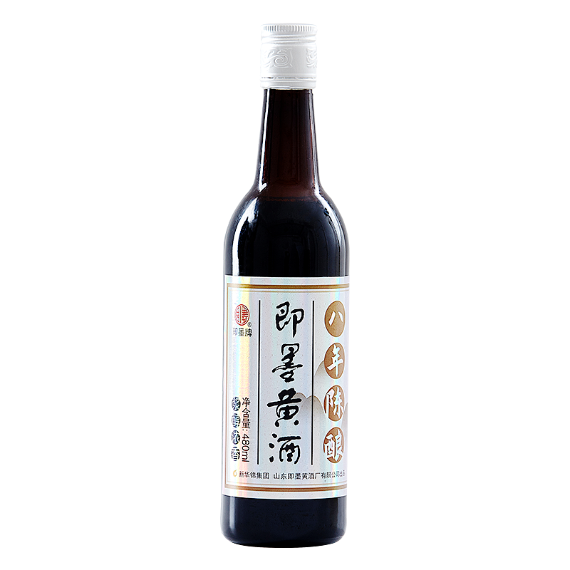 京东百亿补贴：即墨 银标八年 半甜型黄酒 480ml 单瓶装 20.25元 包邮