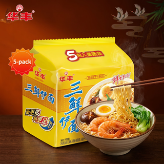 华丰 三鲜伊面 430g 4.9元 - 86线报 华丰 三鲜伊面 430g 4.9元 - 86线报