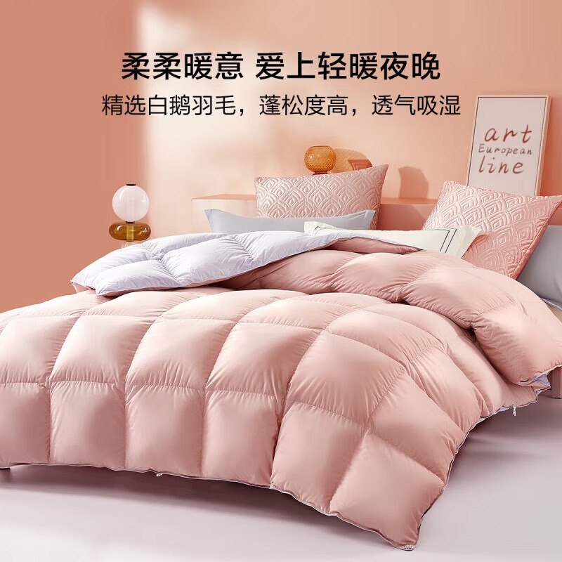 值选：BLISS 百丽丝 水星家纺出品被子 7A抗菌鹅毛冬被 200cm×230cm 270.6元