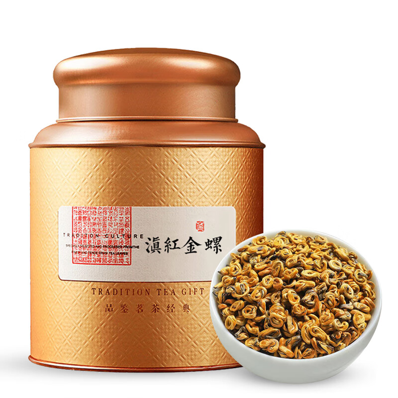 忆茗道 滇红茶 特级 滇红金螺 蜜香香耐型 100g 69元（需用券）