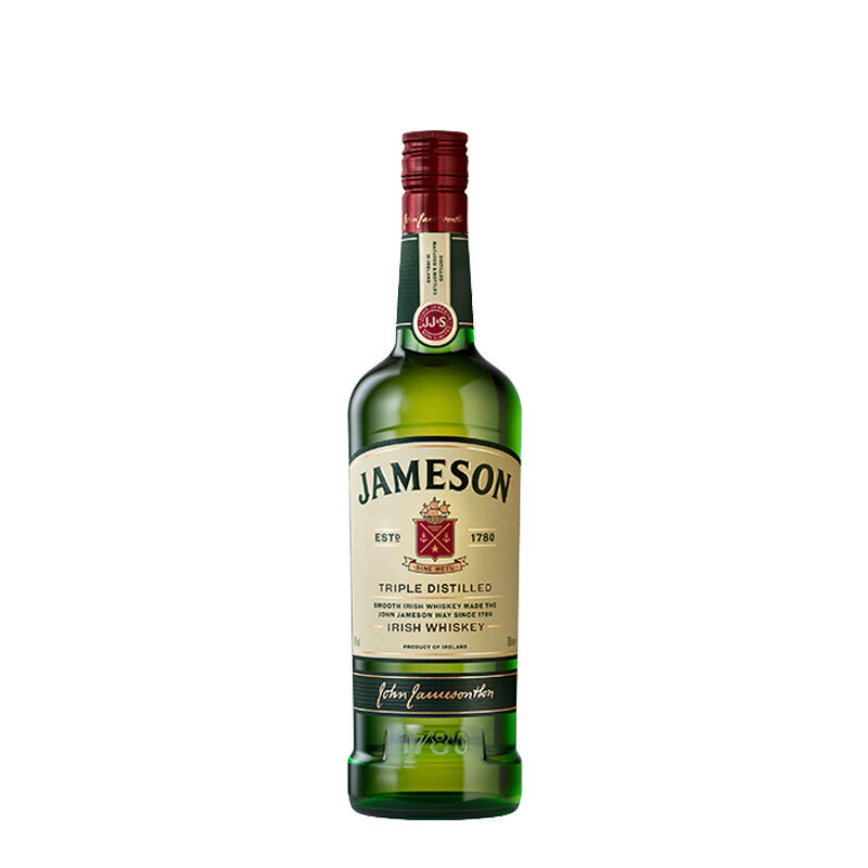 Jameson 尊美醇 爱尔兰威士忌 原瓶进口洋酒 尊美醇500mL1瓶 72元