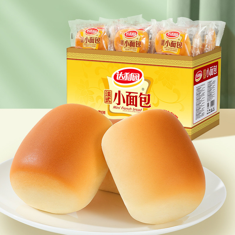 达利园 法式软面包 1500g 1箱 38.2元
