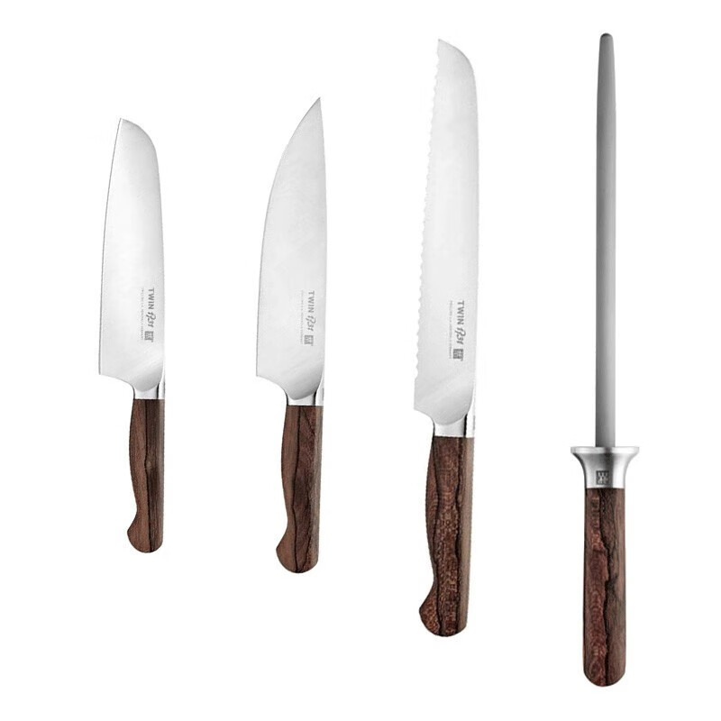 ZWILLING 双立人 刀具不锈钢7件套装含刀座 Twin 1731 刀具七件套含刀座31840-000 7