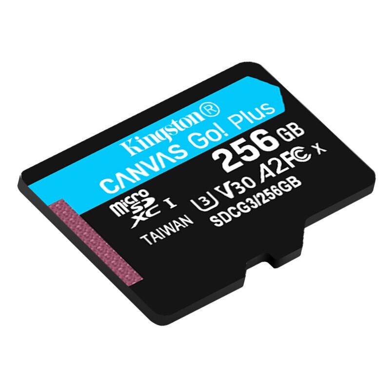 Kingston 金士顿 SDCG3 Micro-SD存储卡 256GB（UHS-I、V30、U3、A2） 169元