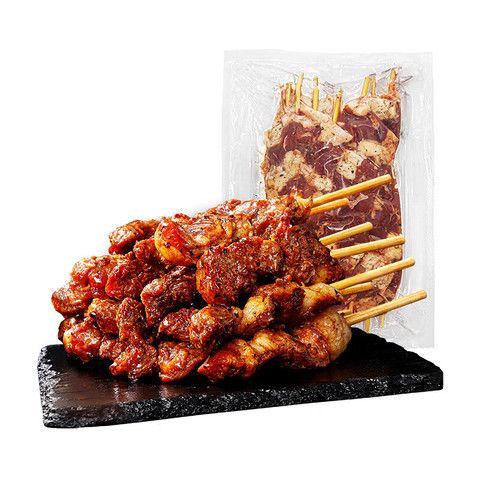 大希地 牛肉串240g（还有鸡排 牛排任选7件） 10.57元（需买3件，需用券）