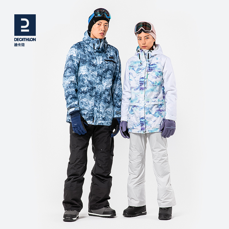 DECATHLON 迪卡侬 滑雪套装滑雪服女单板套装男整套防水防风保暖女款装备OVW3 