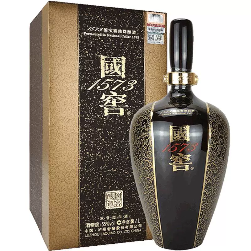 国窖1573 金榜题名 55%vol 浓香型白酒 1000ml 礼盒装 ￥1980