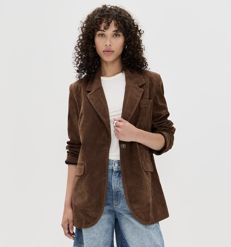 Free People Paper Cut 西装 5折 $99（约684.9元）