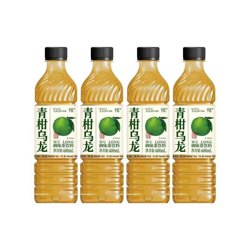 平仄 青柑乌龙茶 600ml*4瓶 11.9元包邮（需用券）