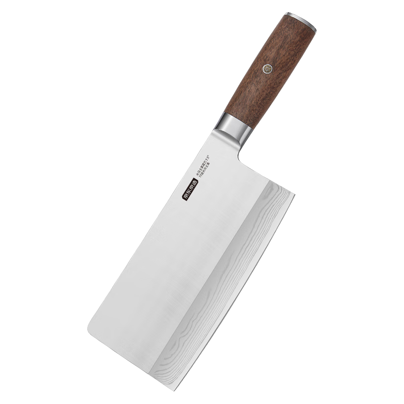京东京造 菜刀切片刀家用切肉刀加长加宽更省力花梨木 157.6元