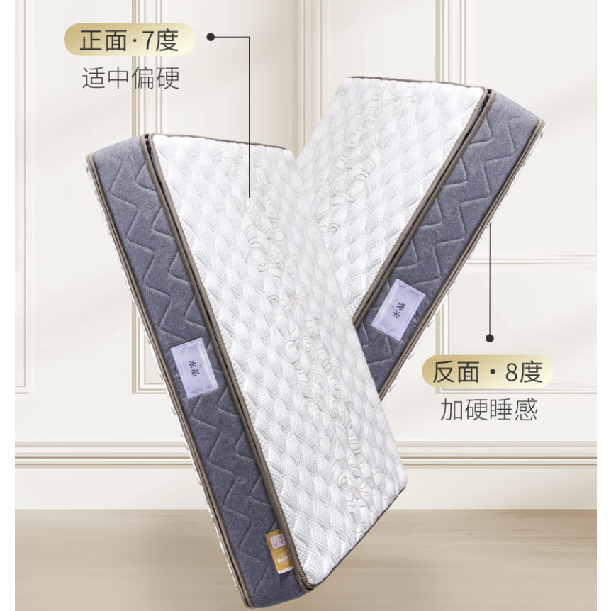 KING KOIL 金可儿 弹簧床垫 水晶升级款 180*200*25cm 4047.2元