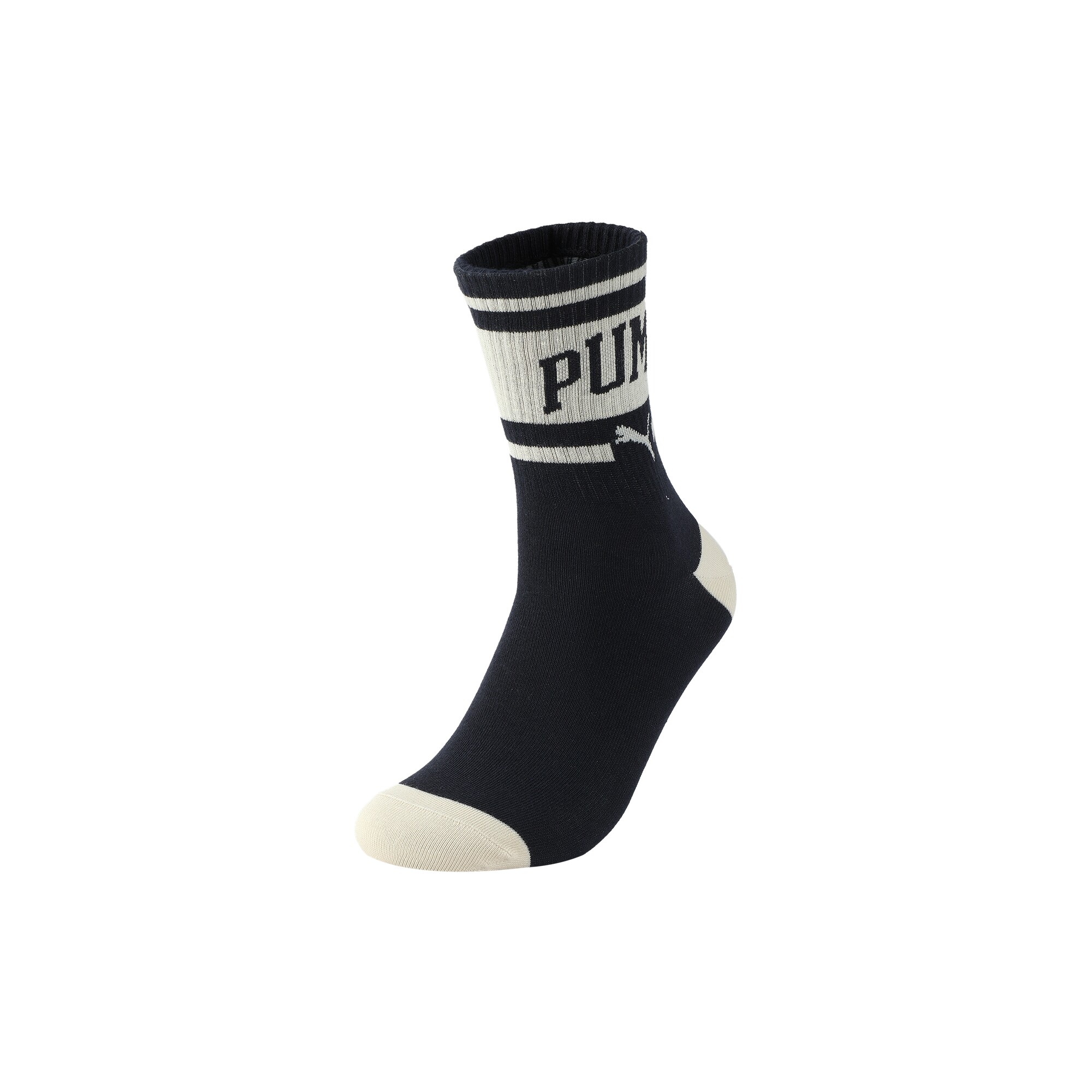PUMA 运动休闲条纹撞色中袜 947012 9.1元（需用券）