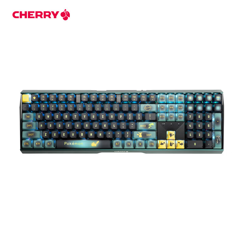 CHERRY 樱桃 MX3.0S 三模机械键盘 宝可梦联名款 皮卡丘 红轴 RGB 879元（需用券