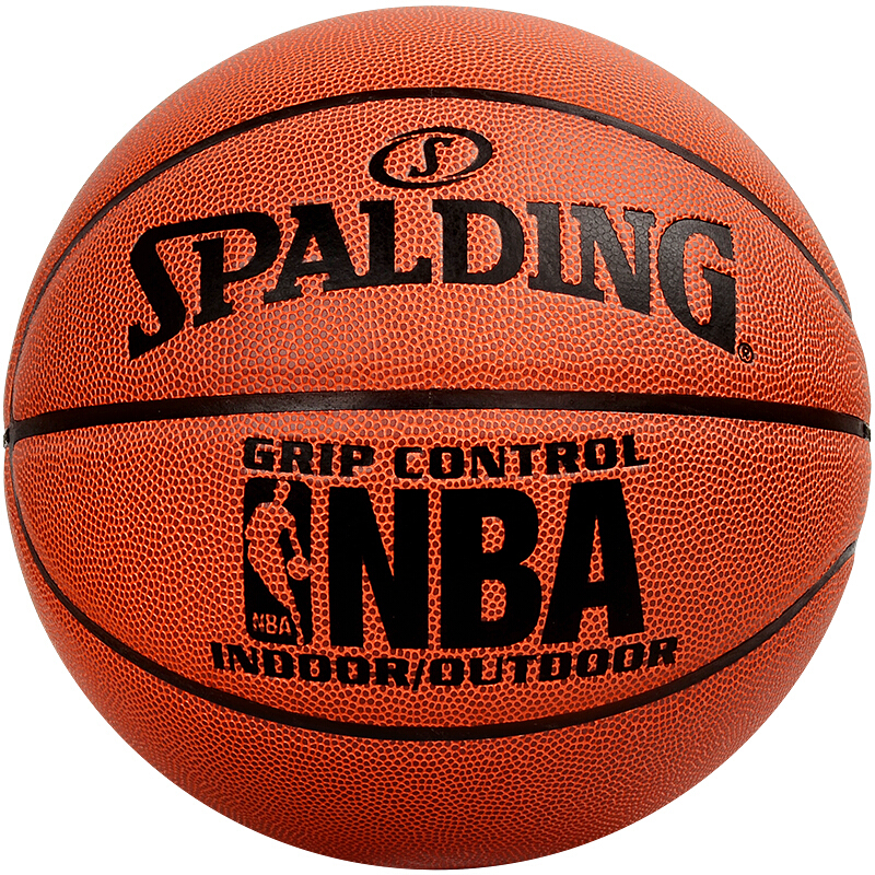 SPALDING 斯伯丁 NBA比赛用球系列 PU篮球 74-604Y 桔色 7号/标准 139元