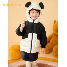 88VIP：巴拉巴拉 童装儿童羽绒服男童冬季保暖外套女童萌趣 255.55元（需用券